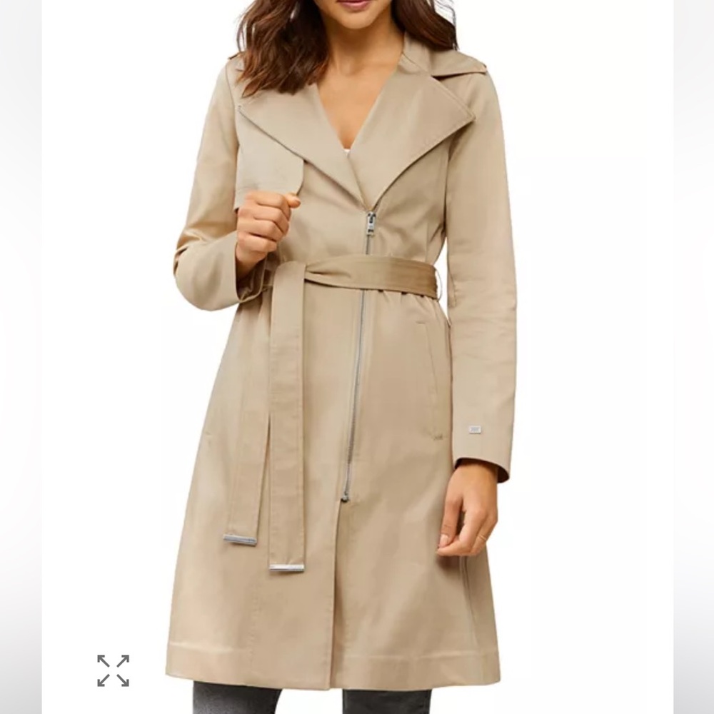 Soia & Kyo Athie Camel Trench Coat